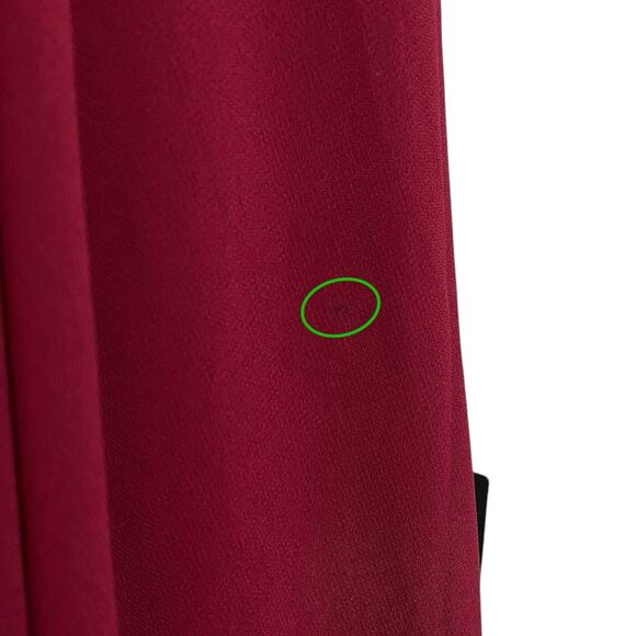 Lulus Cause for Commotion Maxi Dress Womens S Red Pleated Bustier Formal Gown - Picture 8 of 14